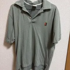 Nike ストライプ ポロシャツ Sサイズ