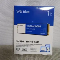 【新品】WD Blue SN580 1TB NVMe SSD①
