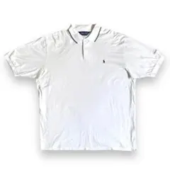 ポロゴルフ ラルフローレン ポロシャツ XL 袖ロゴ ポニー刺繍 古着 半袖