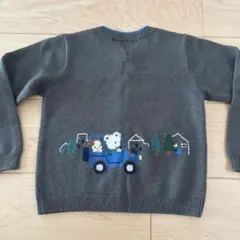 familiar カーディガン 110サイズ グレー　男の子