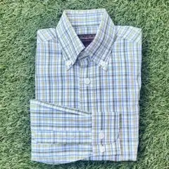 【未使用】ブルックスブラザーズ　シャツ　チェック　長袖　薄手