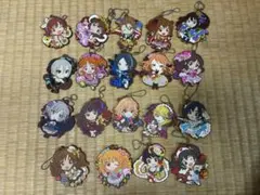 デレマス ラバーキーホルダー19個 묶음 판매 アイドルマスターシンデレラガールズ