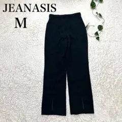 JEANASIS ジーナシス カジュアルパンツ ブラック 黒 Mのサムネイル