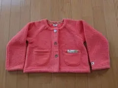 未使用 キムラタン Youpi！フリース 120 オレンジ