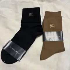 山*人様 新品　バーバリー　ソックス