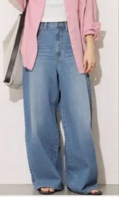 JOURNAL STANDARD relume 10ozオーバーデニムパンツ36のサムネイル