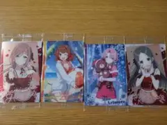 学園アイドルマスター　ウェハース2　4枚セット