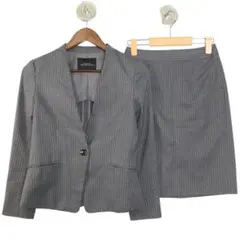 green label relaxing 洗える ノーカラーセットアップスーツS