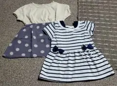 ワンピース　2点セット　80