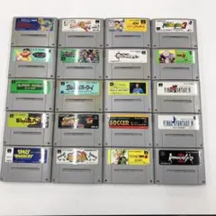 NO.1687　スーパーファミコン　ゲームソフト２０本まとめ売り⑨