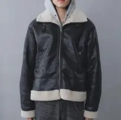 UNAILEムートンボアジャケットbomber jacket