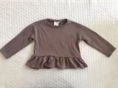 ZARA kids Girls 104cm トップス　モーブ