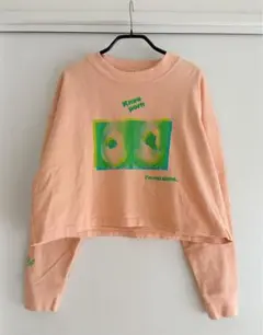 <SLY×ユカライラック> ショート丈トップス ロンＴ