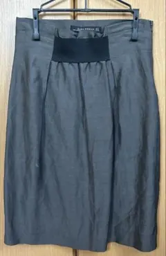 ZARA WOMAN ペンシルスカート ダークグレー