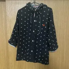 黒のアンカー柄シャツのサムネイル