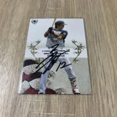 BBM 2018 日本ハム　松本剛　直筆サインカード　30枚限定 BBM 2018 日本ハム松本剛直筆サインカード30枚限定