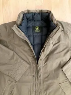 AIGLE コート　ダウンのライナー付き　メンズSサイズ