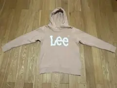 【美品】Lee ピンク パーカー Mサイズ