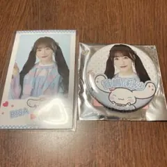 ＝LOVE イコラブ シナモロール フォトカード 缶バッジ 音嶋莉沙