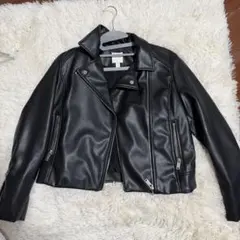 H&M ブラック ライダースジャケット EUR 36