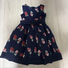 キャサリンコテージ⭐︎ネイビー花柄フォーマルドレス