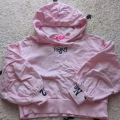 RONI ピンク フード付きトレーナー　115