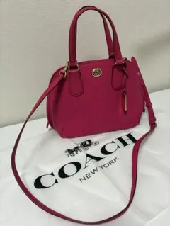 新品未使用 COACH コーチ 2way シエラ ドームハンドバッグ 57524