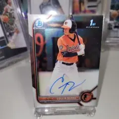 COLLIN BURNS 1st Bowman サインカード