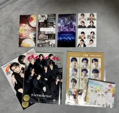 timelesz FAM(初回限定盤B、ステッカー） anan 会報51〜54