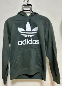 adidas オリーブグリーン パーカー　メンズM