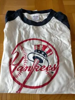 majestic MLB ニューヨークヤンキース　7分Tシャツ