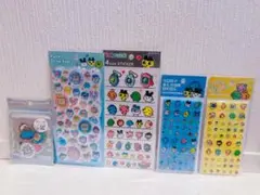 正規品　たまごっち　プチドロップシール　タイルシール　4サイズステッカー　5点