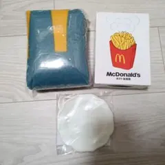 【未開封新品】マクドナルド/bruno　ポテト加湿器、ブランケット、ミニプレート