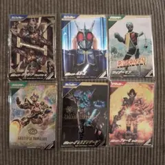 ガンバレジェンズ　SRパラレル　6点