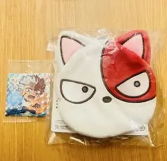 専用出品僕のヒーローアカデミア　轟焦凍　アニマルフェイスポーチ　ウエハースシール
