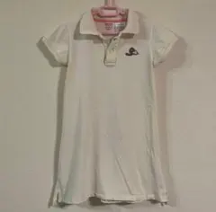 デニムダンガリー　スヌーピー　ワンピース　130サイズ