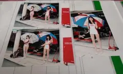 レースクイーン 写真 はがきサイズ 4枚 POTENZA アイドル タレント