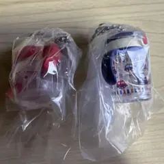 リッチェル　ガチャガチャ　2種類セット　ストローマグ　コップでマグ