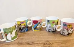 ムーミンMOOMIN マグカップ 5個セット