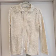 BEAUTY&YOUTH メッシュカーディガン 長袖