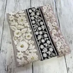 243.インド刺繍リボン 50cm3本アソート