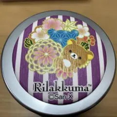 リラックマ✨和紙風缶バッジ　新品【匿名配送】