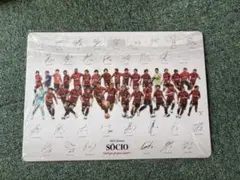 鹿島アントラーズ　全選手サインボード