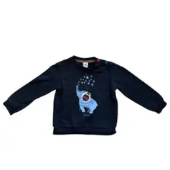 Paul Smith ゾウ　ネイビー トレーナー 100cmのサムネイル