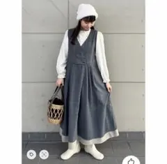 Sm2 Vネック ロングワンピースのサムネイル
