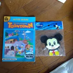 ノートとミッキーのキーホルダー