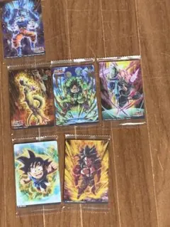 ドラゴンボール トレーディングカード 6枚セット