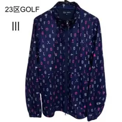 23区GOLF ナイロンジャケット ウインドブレーカー レディース L