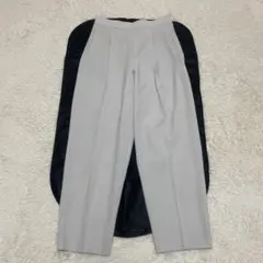 ソージュ SOEJU セット アップ 肩タック ブラウス パンツ S ネイビー