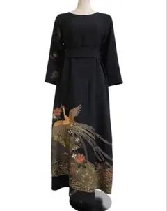 留袖リメイクドレス 再再度お値下げしました。 - メルカリ